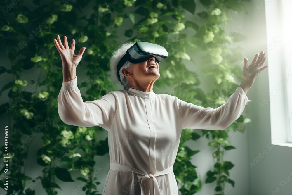 adaptability and excitement of the older generation as they navigate the 'new normal' of a technologically advanced world through virtual reality adaptability and excitement of the older generation as they navigate the 'new normal' of a technologically advanced world through virtual reality