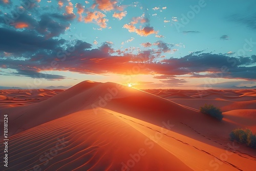 Serenade of Sands  Sunset Harmony. Concept Beach Photography  Golden Hour Lighting  Romantic Couples  Silhouettes  Ocean Reflections