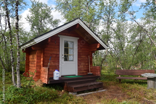 A cottage in Finnish Lapland