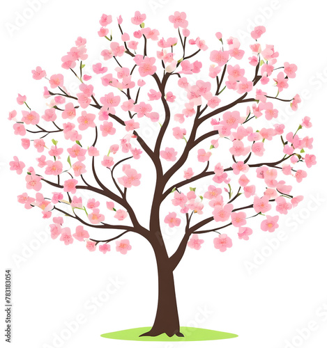 Cherry Blossom, Cherry Blossom Tree, Japanese Tree, Spring Tree, Spring Flower, Pastel Tree, Pastel Flower © WonderLancer