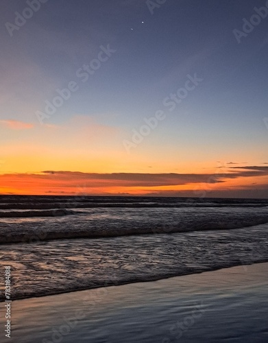 Beach at dusk