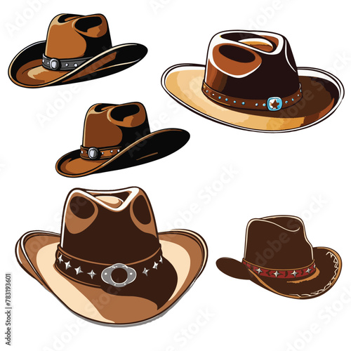 cowboy hats set