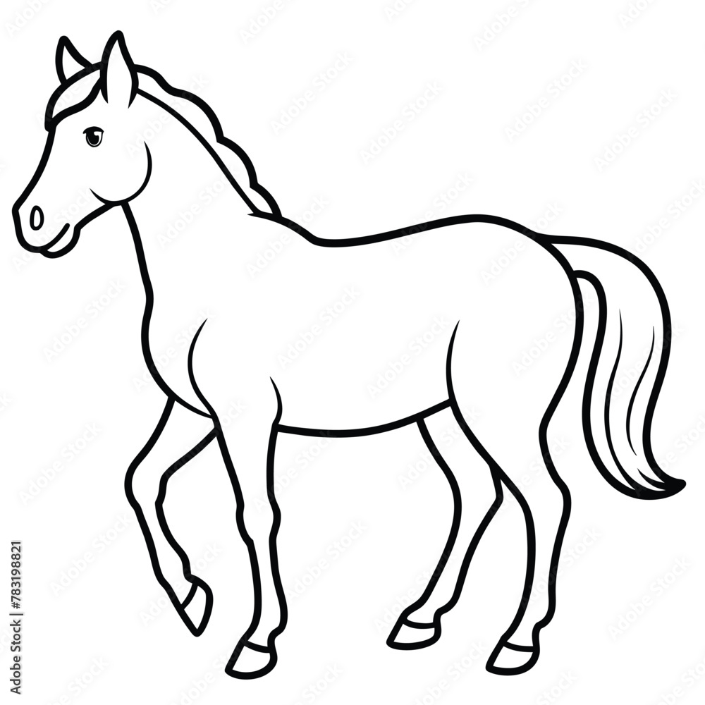 Horse Illustrations - Ideal for Equestrian Branding, Art Prints, and Farmhouse Decor