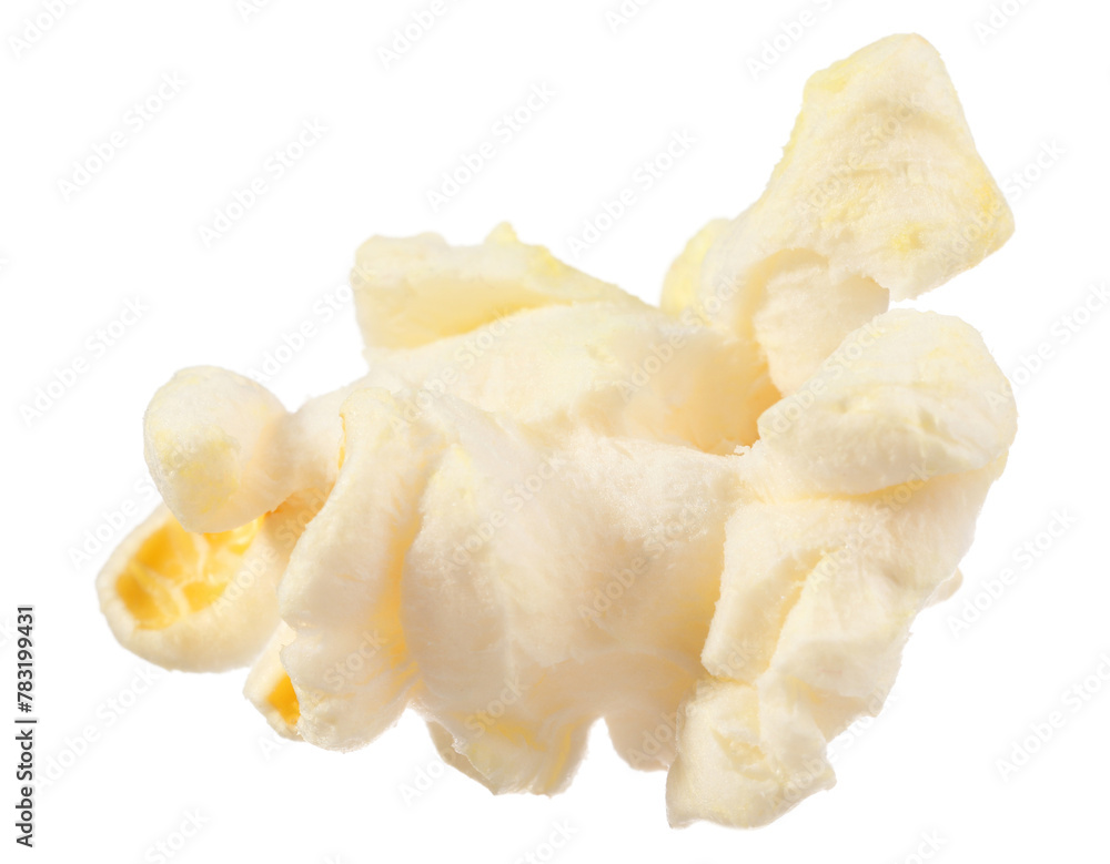 Kernel of tasty fresh popcorn isolated on white Kernel of tasty fresh popcorn isolated on white