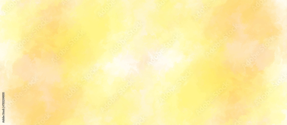 abstract watercolor background .watercolor background with yellow color. Fantasy light red shades watercolor background. subtle watercolor yellow gradient illustration.	
