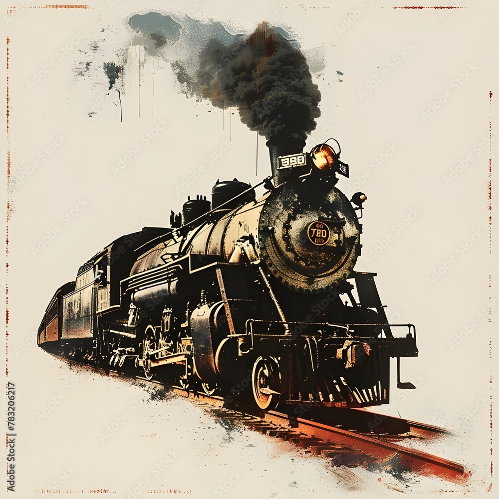 Obraz premium trains