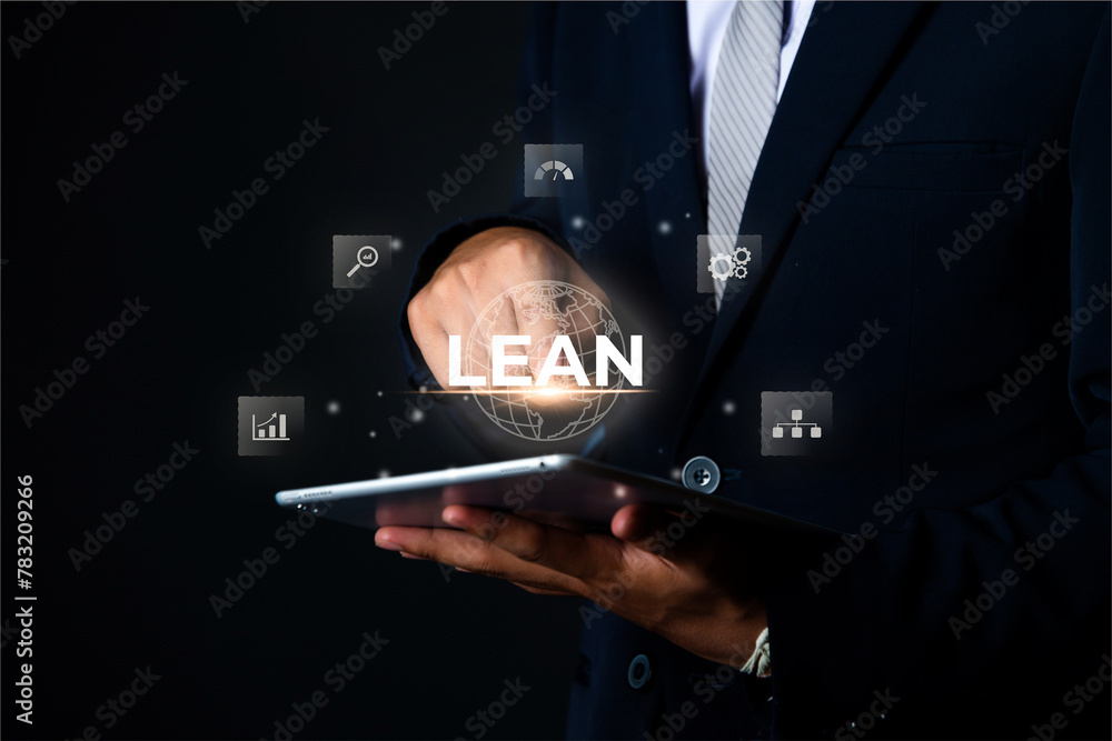 Lean manufacturing and six sigma management. Quality standard in ...