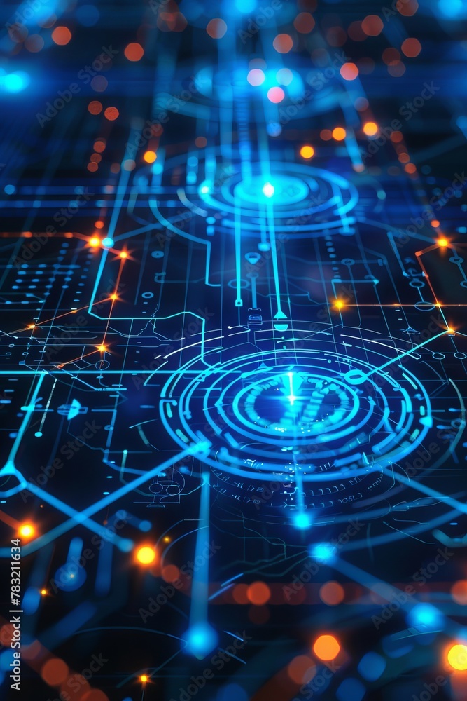 Abstract futuristic modern background. The concept of new technologies Abstract futuristic modern background. The concept of new technologies