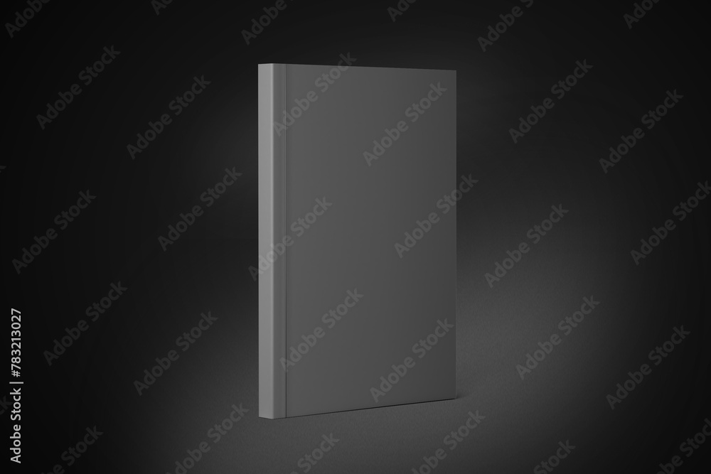 3D illustration. Softcover book isolated. 3D illustration. Softcover book isolated.