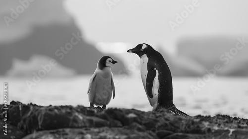 Penguin Prowess  Charming Images of the Antarctic Wonders