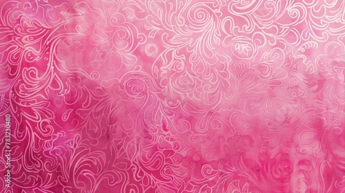 bright pink drawing paper, gradient barely visable exquisite ornate patterns photo
