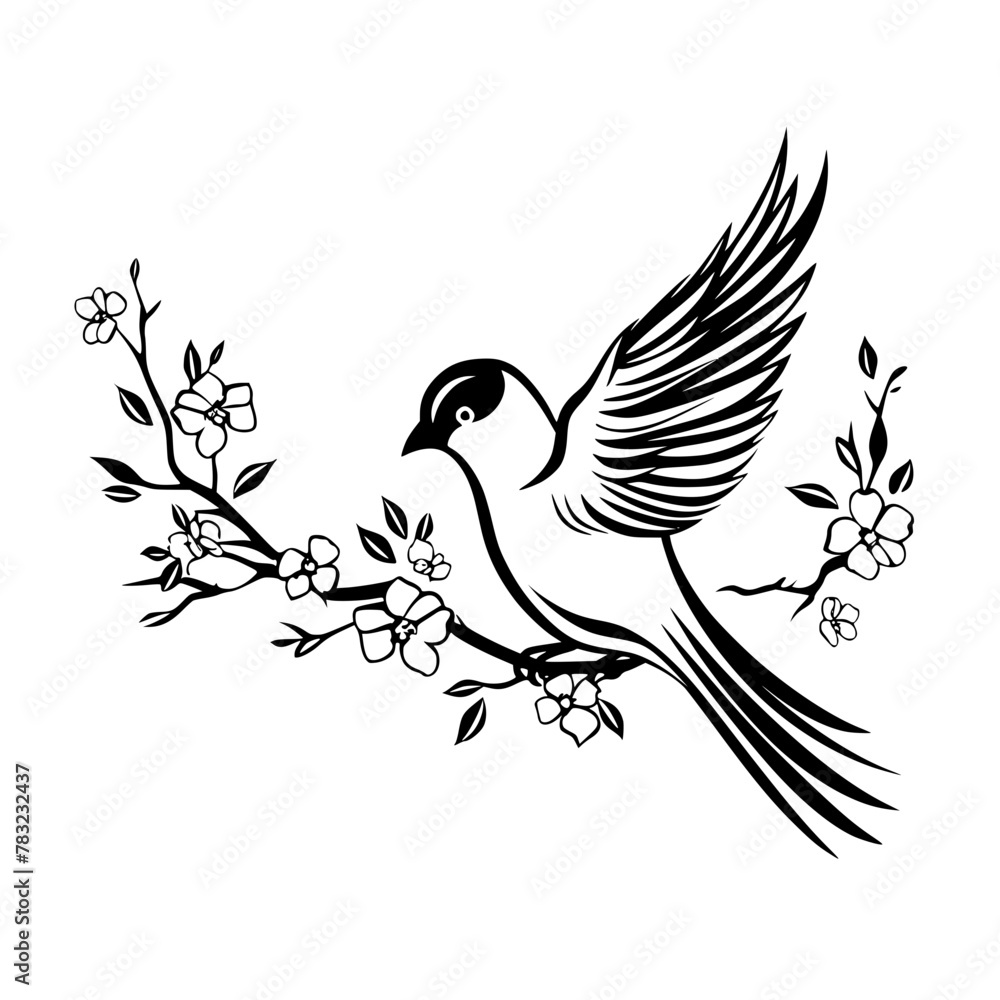 illustration of a bird