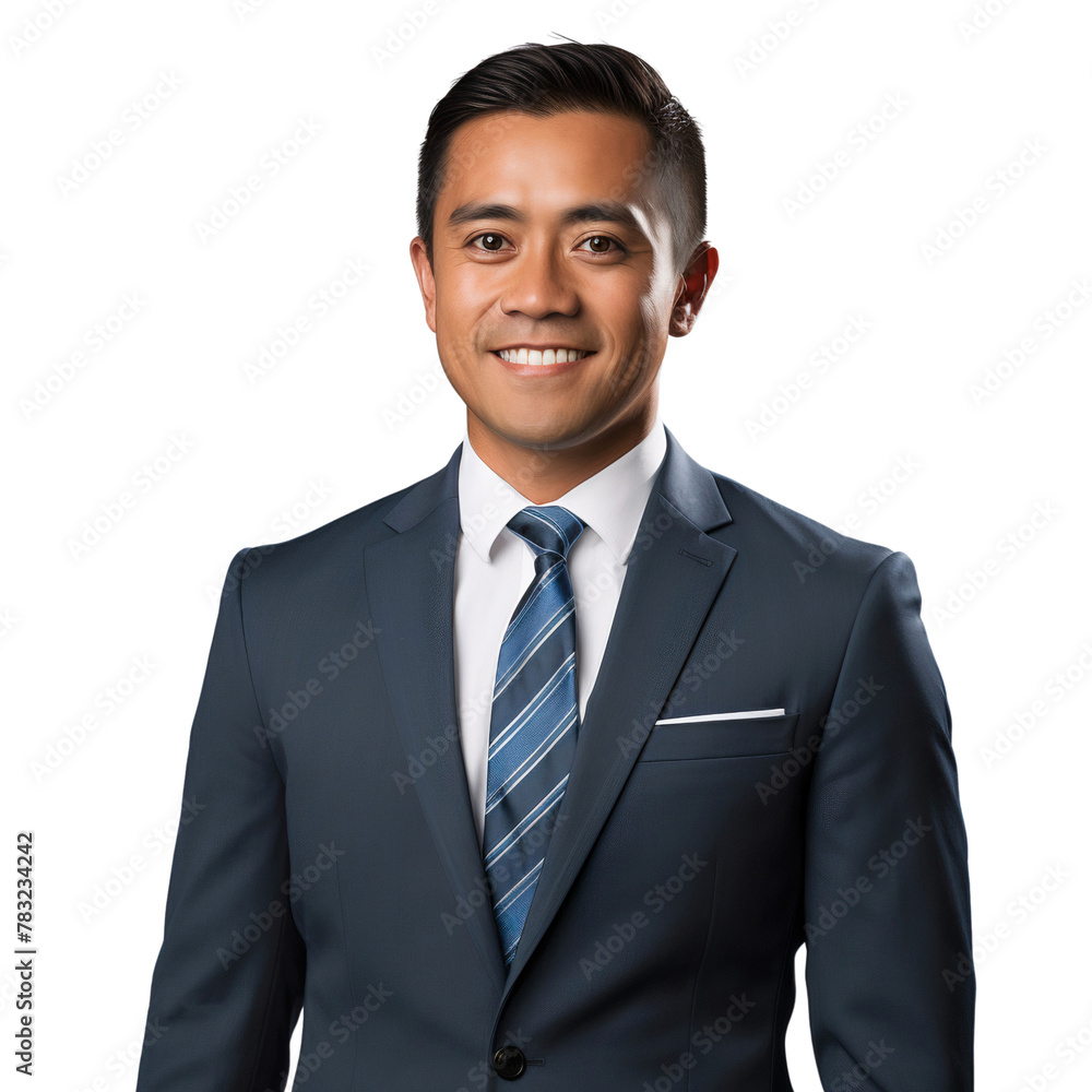 Portrait of a smiling businessman in suit, professional headshot, isolated on white background Portrait of a smiling businessman in suit, professional headshot, isolated on white background
