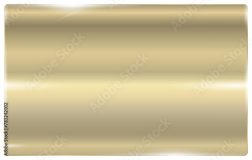 Metallic polished glossy abstract background with a copy of the spatial one. The texture of a smooth metal surface. Vector illustration.