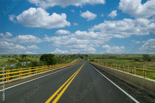 Cartagena San Onofre Highway. Colombia.