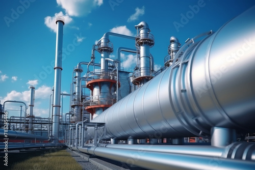 Oil and gas industrial,Oil refinery plant form industry