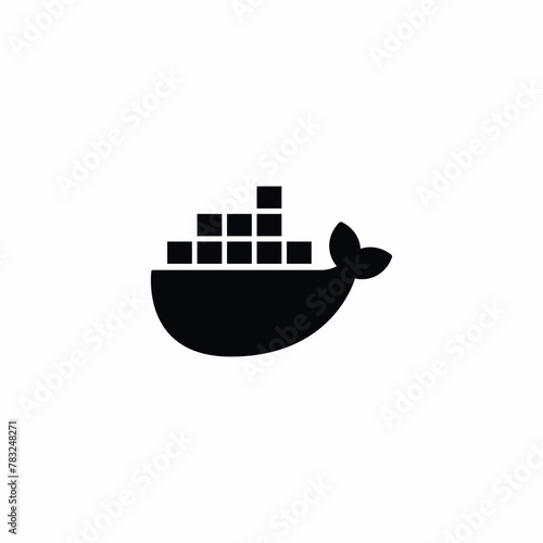 Whale Docker Shipping Delivery icon