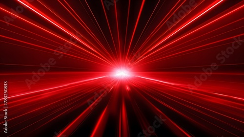 Radial red light through the tunnel glowing in the darkness for print designs templates, Advertising materials, Email Newsletters, Header webs, e commerce signs retail shopping, advertisement business