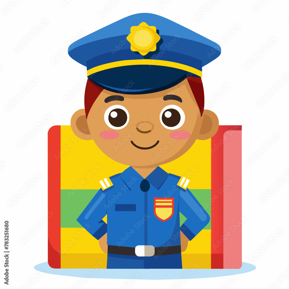 cartoon-police-officer--policeman--isolated-on-whi