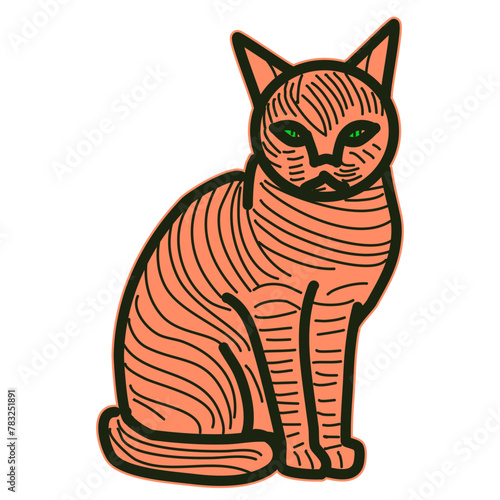 Gato naranja (ID: 783251891)