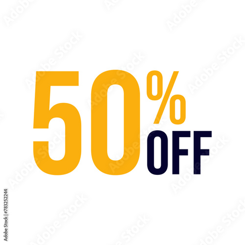 50 percent discount, 50% off discount, discount tags, percent sign percentage interest rate, 50% sale discount savings symbol, discount offer, 50% off, up to 50% off, Vector Icon Design