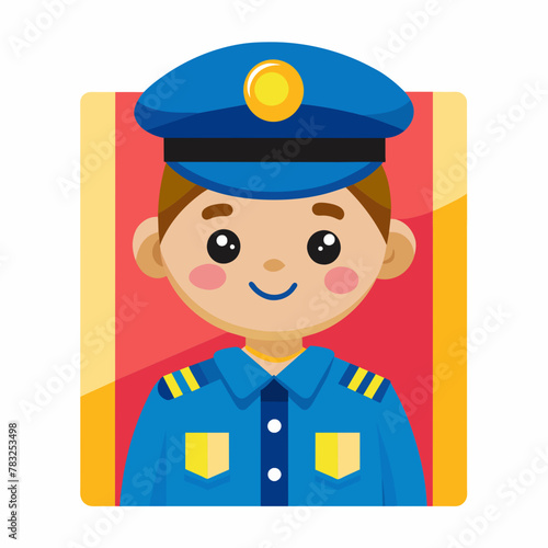 cartoon-police-officer--policeman--isolated-on-whi