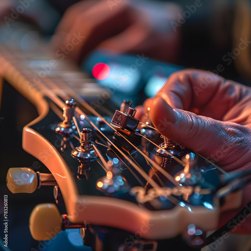 Fine-Tuning a Guitar: The Perfect Blend of Artistry and Technology