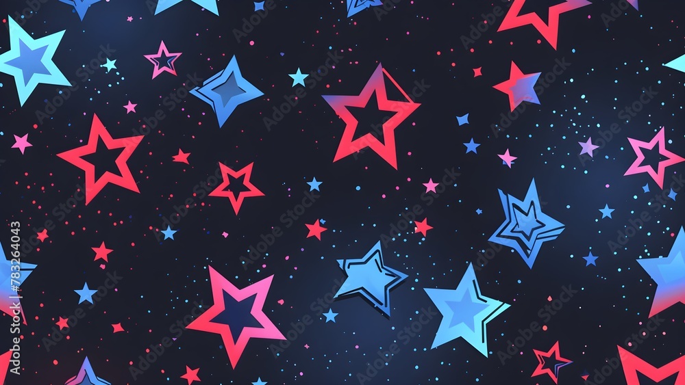 Star pattern background Star pattern background