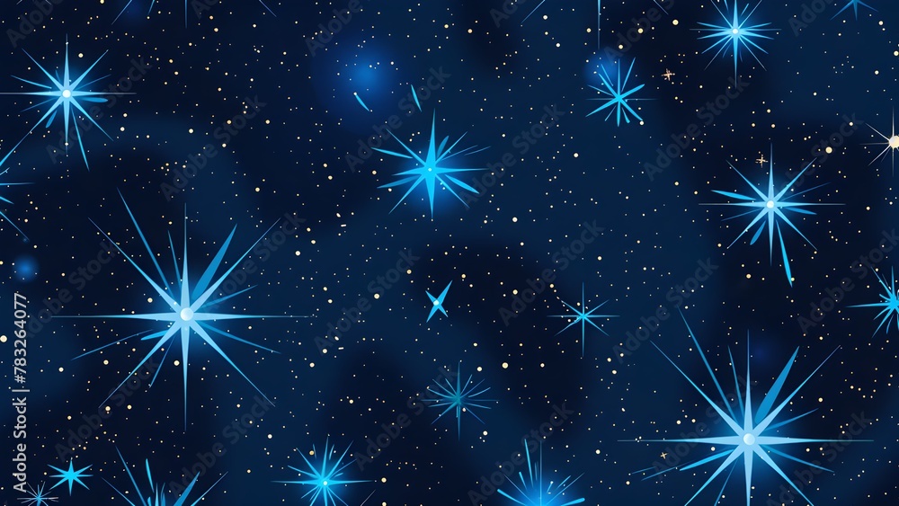 Fototapeta premium Star pattern background