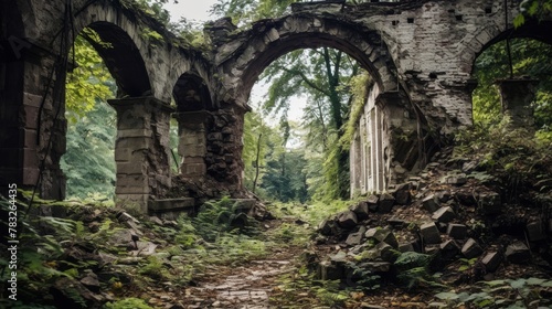 Mysterious decay of old estate