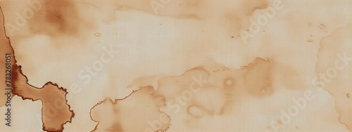 Wallpaper Mural Old paper has water stains. Torontodigital.ca