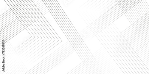 Abstract vector high tech parallel wave line elegant white striped diagonal line technology concept web texture. Vector gradient gray line abstract pattern Transparent monochrome striped minimal tech. photo