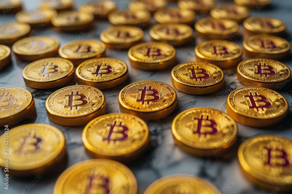 coins stack as pills, concept of stock market exchange or financial technology coins stack as pills, concept of stock market exchange or financial technology