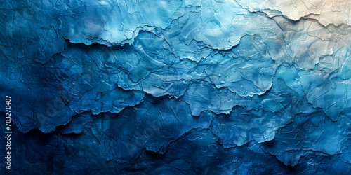 Abstract Blue Textured Background with Gradient Shades