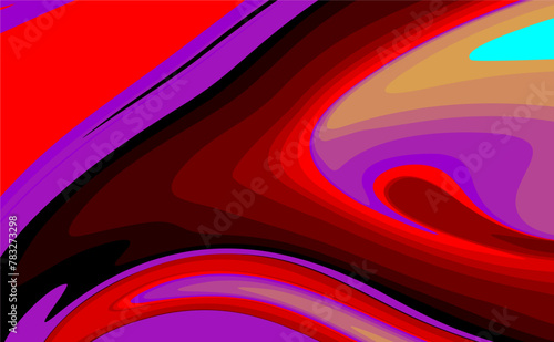 Latar belakang abstrak warna pelangi untuk desain vektor	 photo
