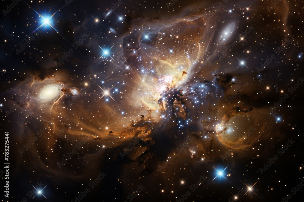 Galactic Splendor of Star Cluster Galactic Splendor of Star Cluster