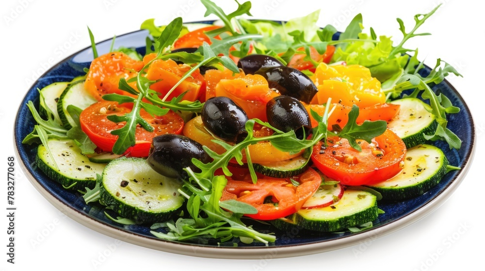 Fresh and colorful mixed vegetables on a white table. Perfect for healthy eating concept Fresh and colorful mixed vegetables on a white table. Perfect for healthy eating concept