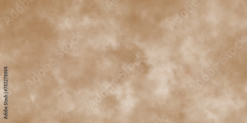 Modern Brown seamless stucco texture. Old seamless grunge vintage aged paper texture. Watercolor Grungy Paint. Sky Aguarelle Texture. White powder explosion isolated on Brown background.