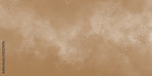 Modern Brown seamless stucco texture. Old seamless grunge vintage aged paper texture. Watercolor Grungy Paint. Sky Aguarelle Texture. White powder explosion isolated on Brown background.