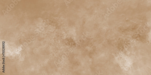 Modern Brown seamless stucco texture. Old seamless grunge vintage aged paper texture. Watercolor Grungy Paint. Sky Aguarelle Texture. White powder explosion isolated on Brown background.
