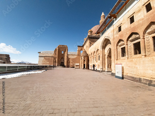 Ishak Pasha Palace ( Turkish : Ishak Pasa Sarayi ) is a semi-ruined palace and administrative complex located in the Dogubeyazit district of Agri province of eastern Turkey. photo
