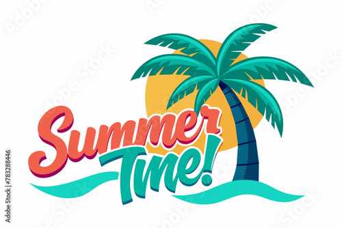 summer-time vector illustration 