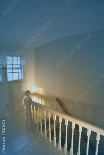 Hallway and staircase. photo