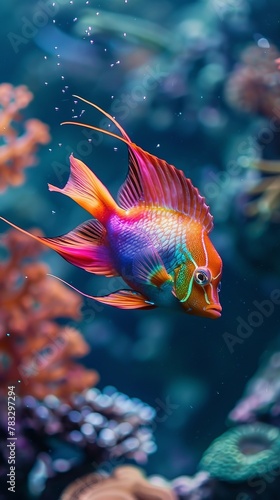 Undersea world. Fish in the sea. © Yahor Shylau 