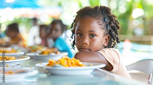 Witness the stark reality of childhood hunger