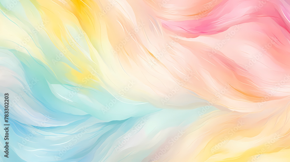 Pastel Colored Abstract Swirls Pastel Colored Abstract Swirls
