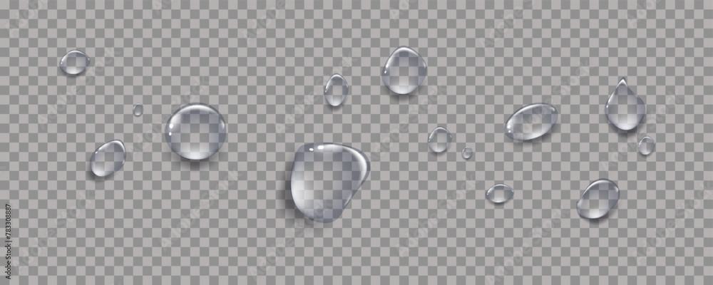 Rain transparent drops flow down the glass.Realistic wet condensation texture.Fresh water splash effect on the surface.Liquid spreading droplet shapes. Rain transparent drops flow down the glass.Realistic wet condensation texture.Fresh water splash effect on the surface.Liquid spreading droplet shapes.