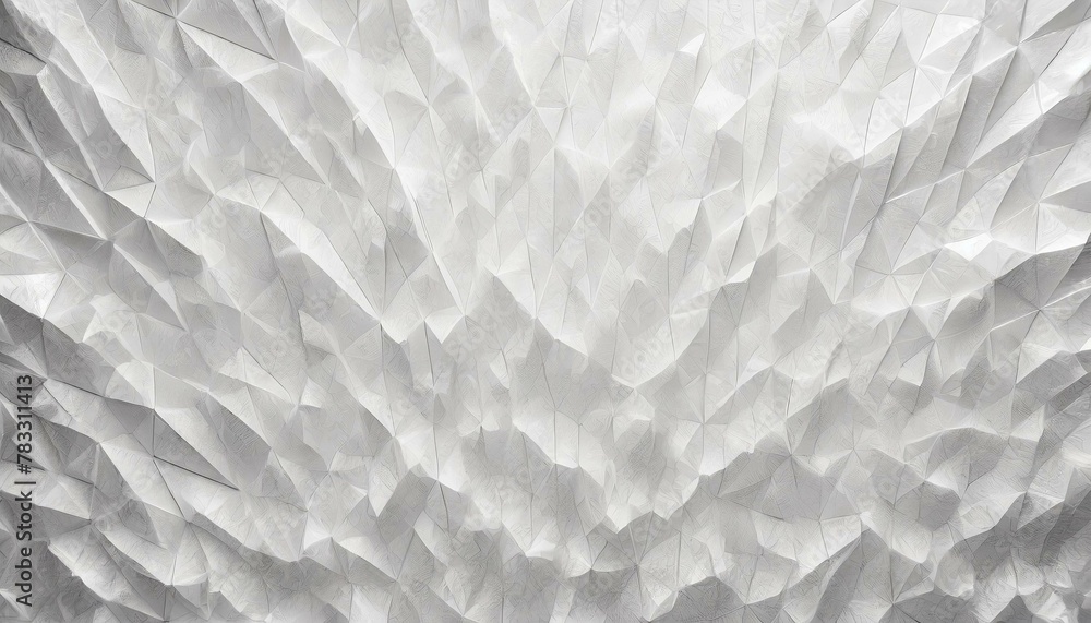 Fototapeta premium A simple background with a rough pattern on the wall using beautiful and fantastic ice crystals.