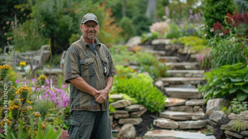 Be inspired by the dedication of our talented gardener as he transforms landscapes.