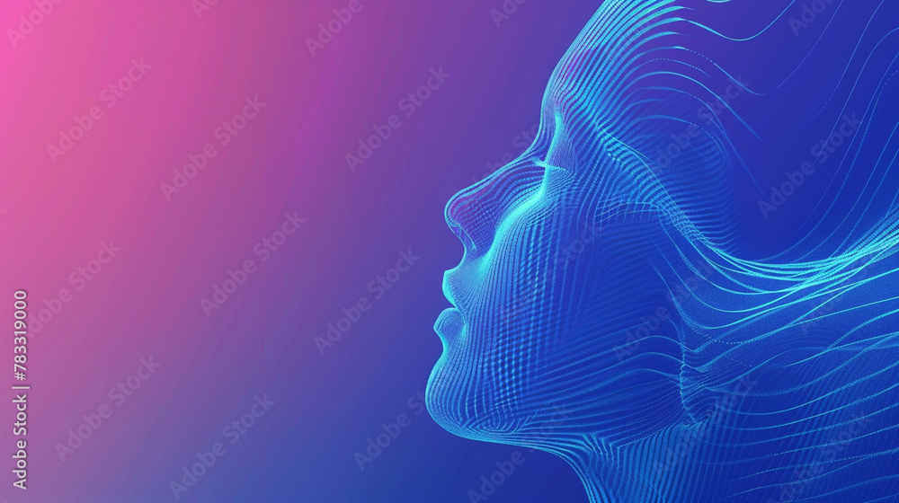 Obraz premium ai woman